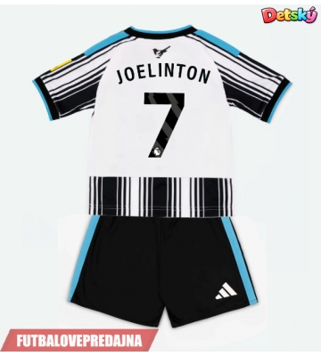Lacne Dětský Futbalové dres Newcastle United Joelinton #7 2026-27 Krátky Rukáv - Domáci (+ trenírky)